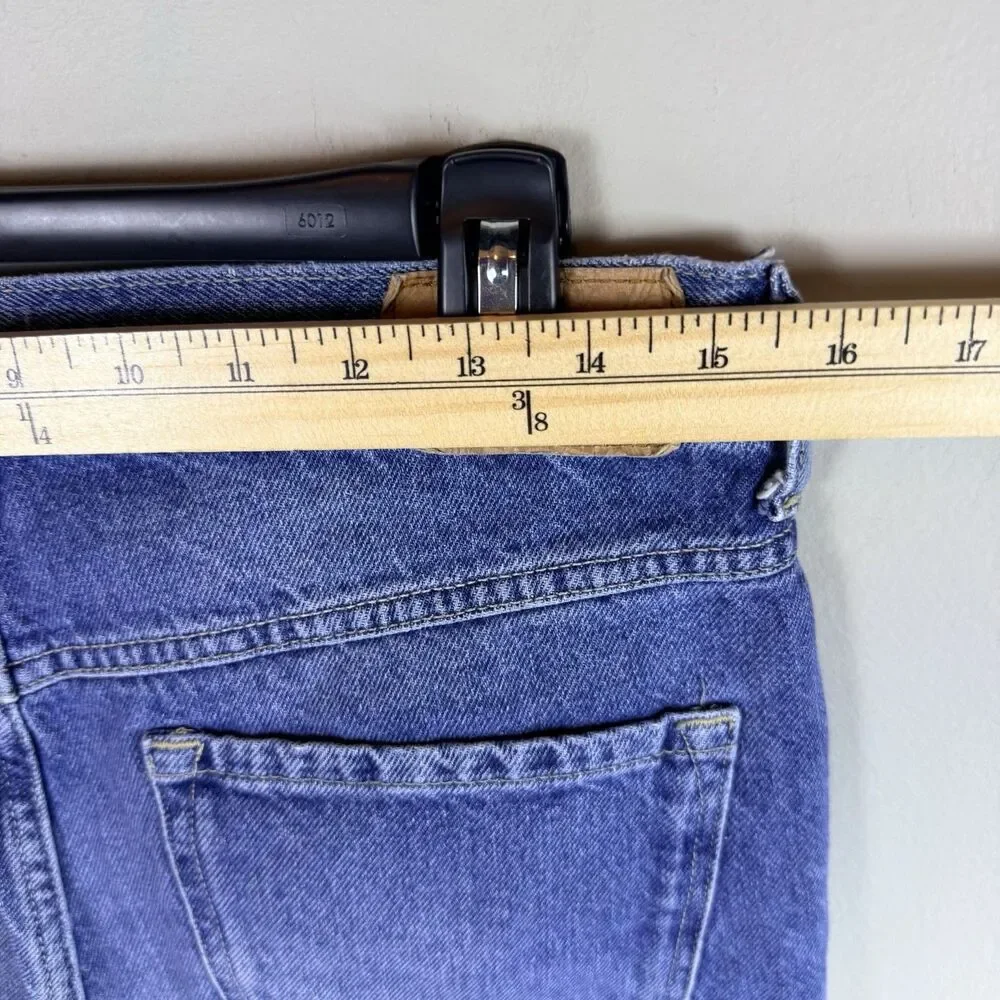 We the Free By Free People Ghost Town High Rise Distressed Jean Shorts Size 29